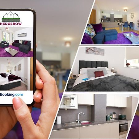 Premium Deals On Modern 2 -Bed 2-Bath Central City 122 High Street Flat For Movers & Pros By Hedgerow Manchester Eksteriør billede
