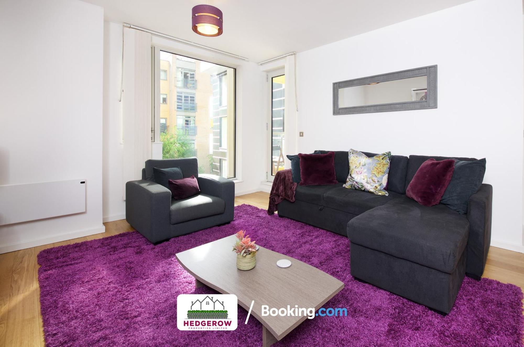 Premium Deals On Modern 2 -Bed 2-Bath Central City 122 High Street Flat For Movers & Pros By Hedgerow Manchester Eksteriør billede