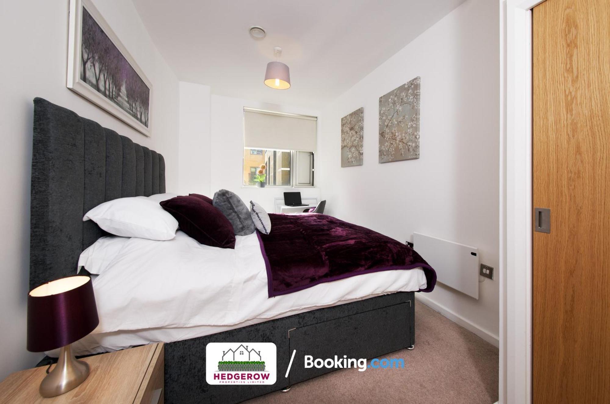 Premium Deals On Modern 2 -Bed 2-Bath Central City 122 High Street Flat For Movers & Pros By Hedgerow Manchester Eksteriør billede
